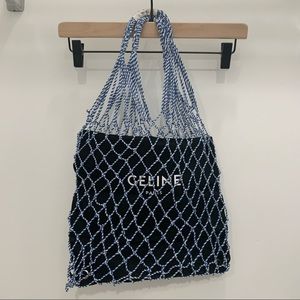 NEW Celine cotton net bag